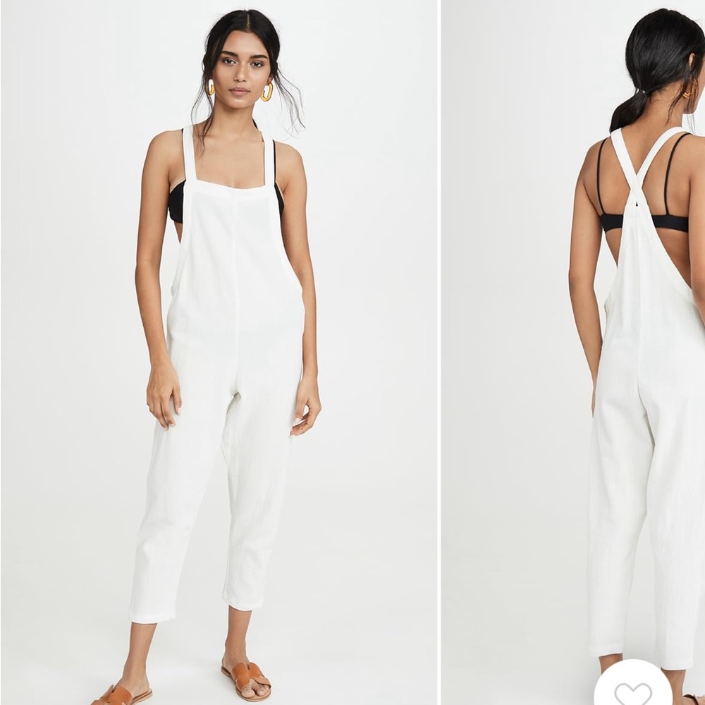 Mikoh linen overalls / jumpsuit, small